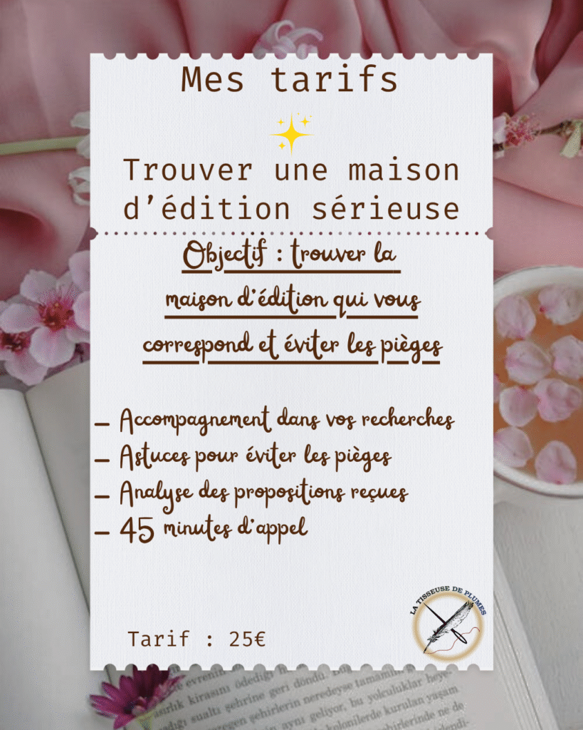 Trouver une maison d'édition 