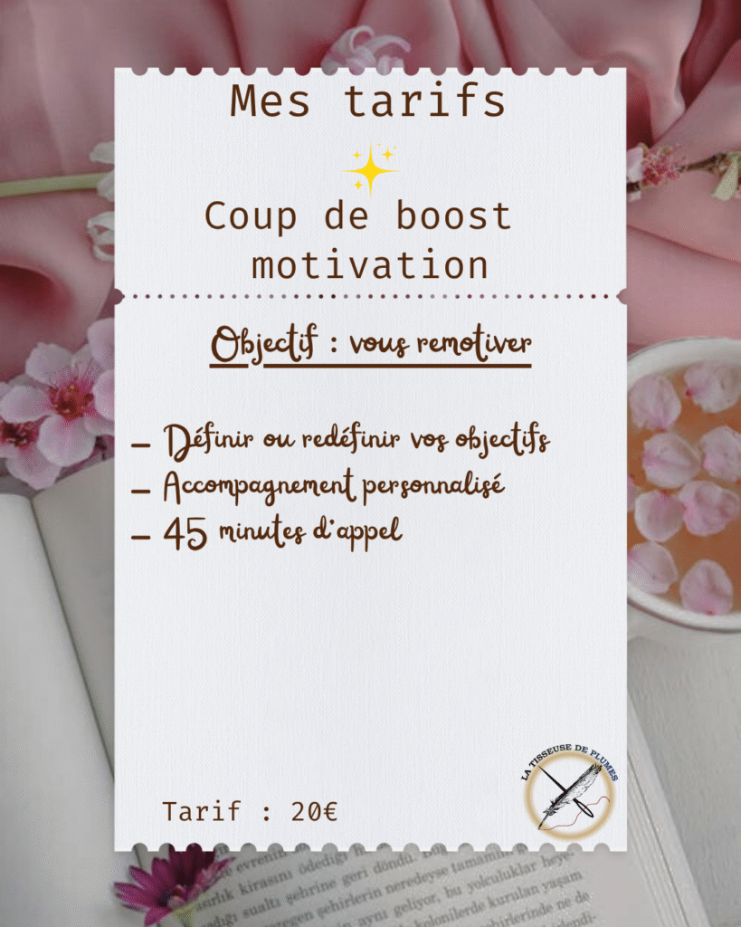 Coup de boost motivation