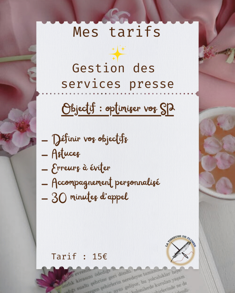 Gestion des services presse